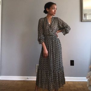 Fall/Spring Floral Dress